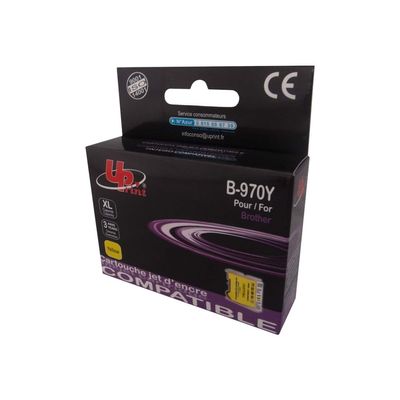 3584770881405-Cartouche compatible Brother LC1000/LC970 - jaune - Uprint-P_79359310_1-0