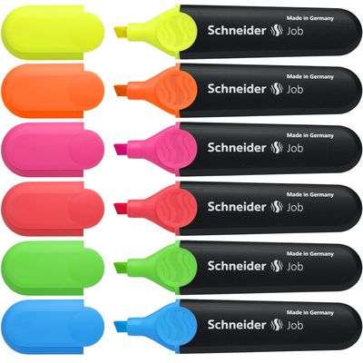 4004675021359-Schneider Job - Pack de 6 surligneurs - couleurs assorties-P_79360351_3-2