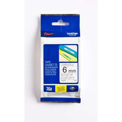 4977766684750-Brother TZe111 - Ruban d'étiquettes auto-adhésives - 1 rouleau (6 mm x 8 m) - fond transp-P_79360914_5-0