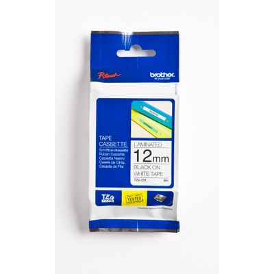 4977766685177-Brother TZe231 - Ruban d'étiquettes auto-adhésives - 1 rouleau (12 mm x 8 m) - fond blanc-P_79360919_4-0