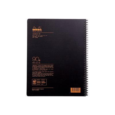 3037921199008-RhodiActive - Cahier à spirale A4+ (22,5 x 29,7 cm) - 160 pages - petits carreaux (5x5 mm)-P_79371239_3-1