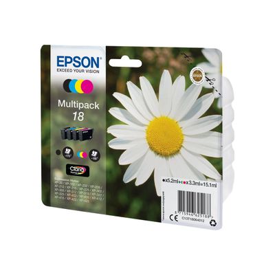 8715946518169-Epson 18 Pâquerette - Pack de 4 - noir, cyan, magenta, jaune - cartouche d'encre originale-P_79372028_4-3