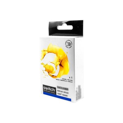 3700654206663-Cartouche compatible Epson T0614 Ourson - jaune - Switch -P_79372619_1-0