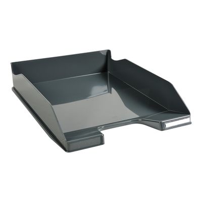 9002493019775-Exacompta COMBO Glossy - Corbeille à courrier gris anthracite-P_79381566_2-1