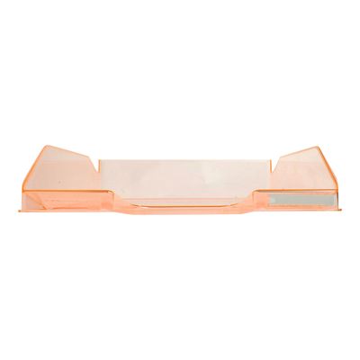 9002493019911-Exacompta COMBO Glossy - Corbeille à courrier orange translucide-P_79382830_1-0