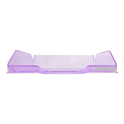 9002493019874-Exacompta COMBO Glossy - Corbeille à courrier violet translucide-P_79382833_1-0