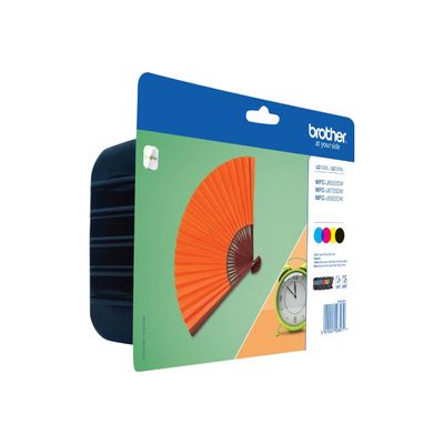5014047566677-Brother LC125XL/LC129XL - Pack de 4 - noir, cyan, magenta, jaune - cartouche d'encre origin-P_79386136_1-0