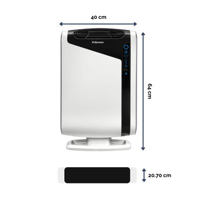 0043859664689-AeraMax DX95 - Purificateur d'air blanc - Fellowes-P_79386854_2-1