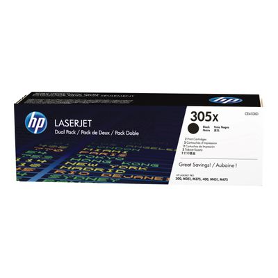 887111315649-HP 305X - Pack de 2 - noir - cartouche laser d'origine-P_79391335_1-0