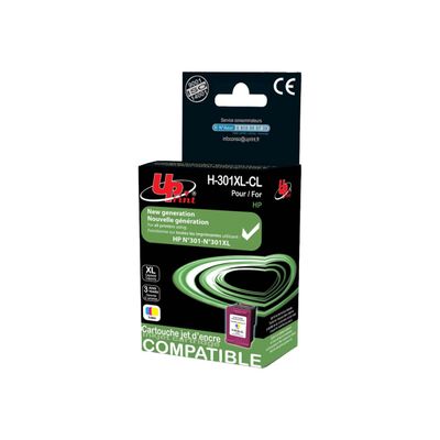 3584770888596-Cartouche compatible HP 301XL - cyan, magenta, jaune - Uprint-P_79391547_1-0