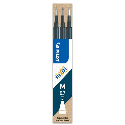 4902505465574-Pilot Frixion Ball - 3 Recharges pour rollers effaçables - 0,7 mm - bleu nuit-P_79391561_1-0