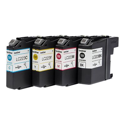 5014047566851-Brother LC223 - Pack de 4 - noir, cyan, magenta, jaune - cartouche d'encre originale-P_79394078_1-0