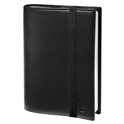 3371010362547-Agenda à élastique Time&Life Pocket - 1 semaine sur 2 pages - 10 x 15 cm - noir - Quo Vad-P_79394707_3-0