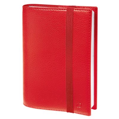 3371010362554-Agenda à élastique Time&Life Pocket - 1 semaine sur 2 pages - 10 x 15 cm - rouge - Quo Va-P_79394708_1-0