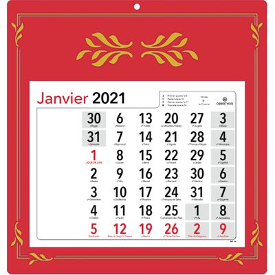 3664447084077-Oberthur - Plaque Skytos mensuel - 29 x 30 cm - disponible dans différentes couleurs-P_79398060_3-2