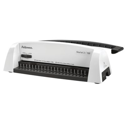 0043859680719-Fellowes Starlet 2+ - machine à relier / relieuse perforeuse manuelle - perfore 12 feuille-P_79401565_2-0
