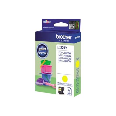 4977766747349-Brother LC221 - jaune - cartouche d'encre originale-P_79409561_3-2