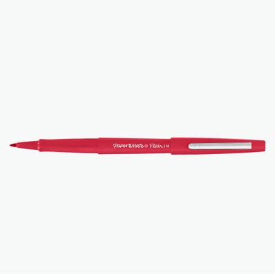 8008285310212-Paper Mate Flair Original - Pack de 12 feutres fins - pointe moyenne - rouge-P_79409936_2-1