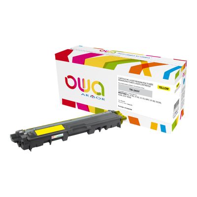 3112539608293-Cartouche laser compatible Brother TN245 - jaune - Owa K15660OW-P_79410873_1-0