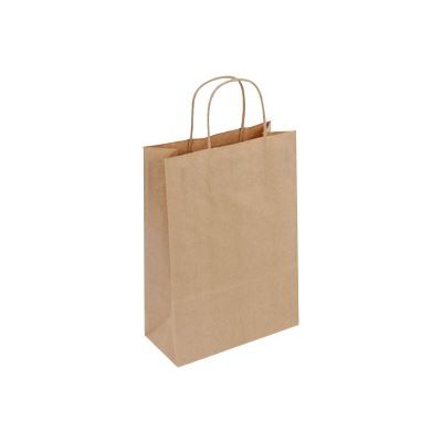 2130558305994-50 Sacs cadeau kraft - poignées torsadées - 18 cm x 8 cm x 22 cm - brun-P_79414203_1-0