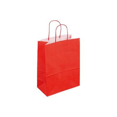 3135250985580-50 Sacs cadeau kraft - poignées torsadées - 35 cm x 14 cm x 40 cm - rouge-P_79414216_1-0
