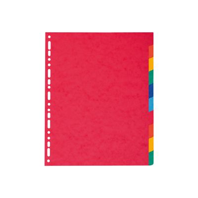 3130630024101-Exacompta Nature Future - Intercalaire 10 positions - A4 Maxi - carte lustrée colorée-P_79419981_2-0