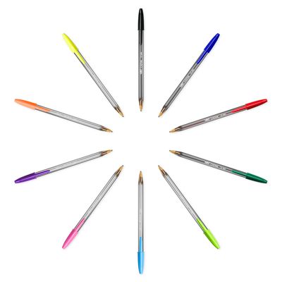 3086123270565-BIC Cristal Fun - Stylo à bille - rose - 0.6 mm-P_79421755_7-6