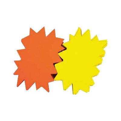 3270241004007-Apli Agipa - 25 éclatés fluo - jaune/orange - 16 x 24 cm-P_79424932_1-0