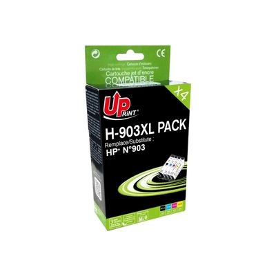 3584770830915-Cartouche compatible HP 903XL - pack de 4 - noir, cyan, magenta, jaune - Uprint-P_79424973_1-0
