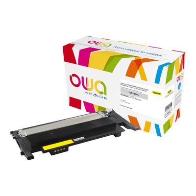 3112539643102-Cartouche laser compatible Samsung CLT-404S - jaune - Owa K16015OW-P_79425149_1-0