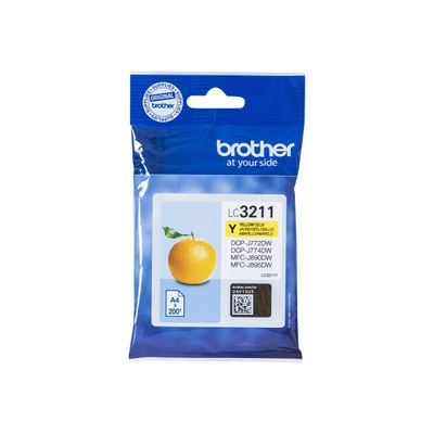 4977766775779-Brother LC3211 - jaune - cartouche d'encre originale-P_79428373_3-2
