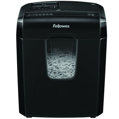 0043859724598-Fellowes Powershred 6C - destructeur de documents coupe croisée  - 6 feuilles - Corbeille 11 litres-P_79428903_3-0