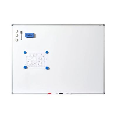 4009729066027-DAHLE - Tableau blanc laqué 45 x 60 cm - magnétique - cadre alu renforcé-P_79429334_10-9