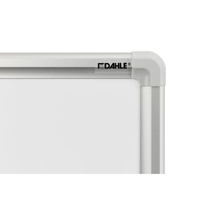 4009729066065-DAHLE - Tableau blanc laqué 90 x 120 cm - magnétique - cadre alu renforcé-P_79429336_2-1
