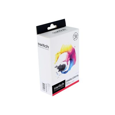 3700654256064-Cartouche compatible Canon PG-512XL/CL-513XL - Pack de 2 - noir, cyan, magenta, jaune - Swi-P_79430457_1-0