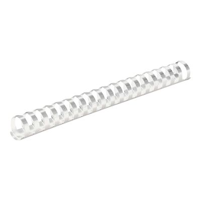 0077511535024-Fellowes - 50 anneaux de reliure en plastique - 51 mm - jusqu'à 500 feuilles - blanc-P_79431776_1-0