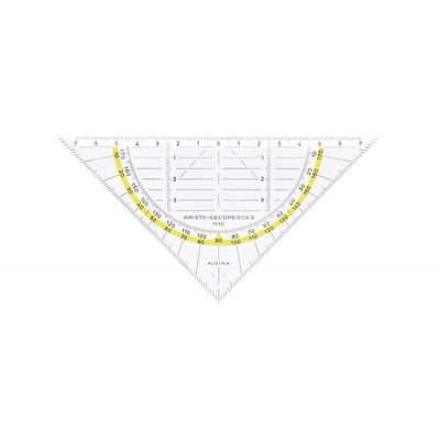 9003182015528-Aristo GEO-DREIECK 1552 - Équerre transparente sans poignée - 16 cm-P_79433634_1-0