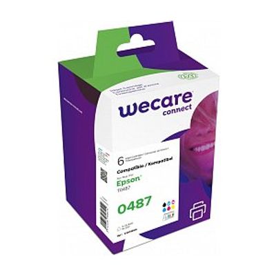 3112539746414-Cartouche compatible Epson T0487 Hippocampe - pack de 6 - noir , cyan, magenta, jaune, cyan -P_79434185_1-0