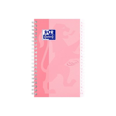 3020120133614-Oxford Touch - Répertoire à spirale 11 x 17 cm - 100 pages - petits carreaux (5x5 mm) - disponib-P_79438628_5-4
