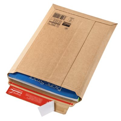 4033657100508-Pochette d'expédition adhésive - 25 cm x 34 cm - kraft - Logistipack-P_79444519_2-1