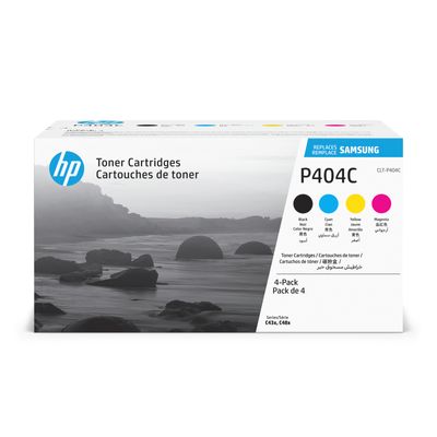 0191628463411-Samsung CLT-P404C - pack de 4 - noir, jaune, cyan, magenta - cartouche laser d'origine-P_79444615_9-0