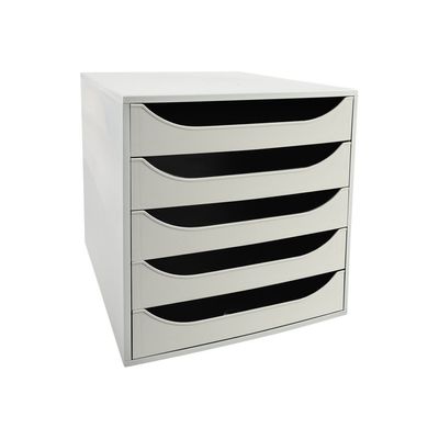 9002493423671-Exacompta Ecobox - Module de classement 5 tiroirs - gris-P_79445313_1-0