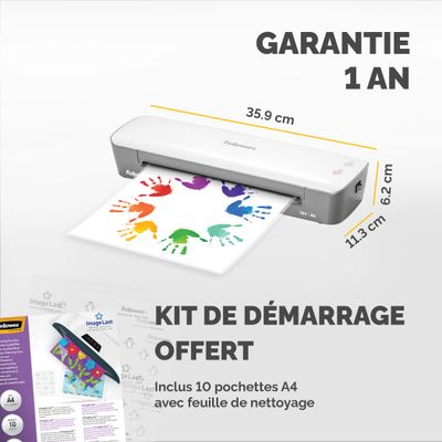 0043859752829-Fellowes Ion - Plastifieuse A4 - de 80 à 125 microns - anti-bourrage-P_79445445_7-6