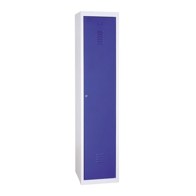 0000791450817-Vestiaire Industrie Propre (à monter) - colonne de départ - H180 x L30 x P51,5 cm - gris/bleu--0