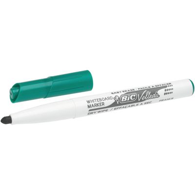 3086123002050-BIC VELLEDA 1741 - Marqueur effaçable - pointe ogive - vert--1