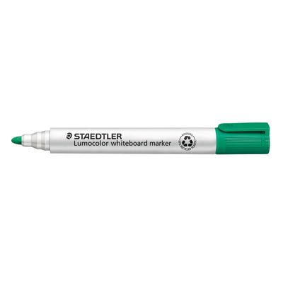 4007817328835-STAEDTLER LUMOCOLOR 351 - Marqueur effaçable - pointe ogive - vert--1