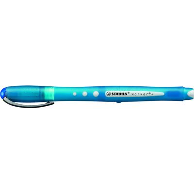 4006381415514-STABILO Worker Colorful - Roller - 0,5mm - bleu--1