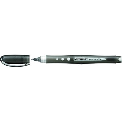 4006381415545-STABILO Worker Colorful - Roller - 0,5mm - noir--0