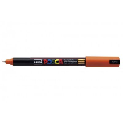4902778089804-Posca - Feutre pointe extra fine - orange foncé--0