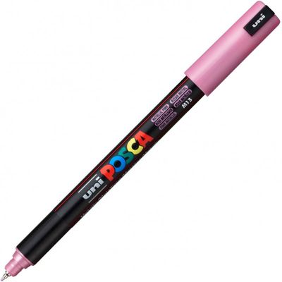 4902778089897-Posca - Feutre pointe extra fine - rose métallique--0